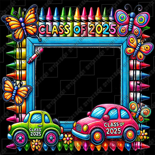 CLASS of 2025 Picture Frame PNG