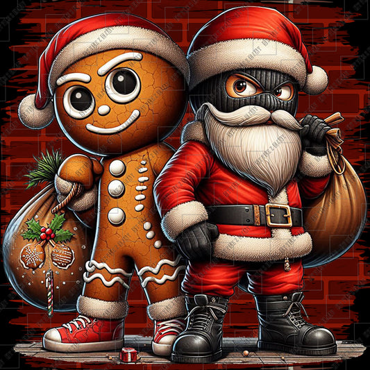 Naughty List Duo PNG