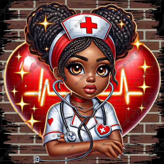 Heartfelt Nurse PNG