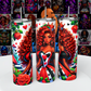 Queen of Hearts sublimation  20oz skinny  straight tumblers, and 20oz tapered Tumbler Wrap