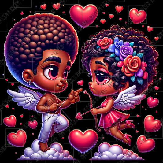 Love in the clouds PNG