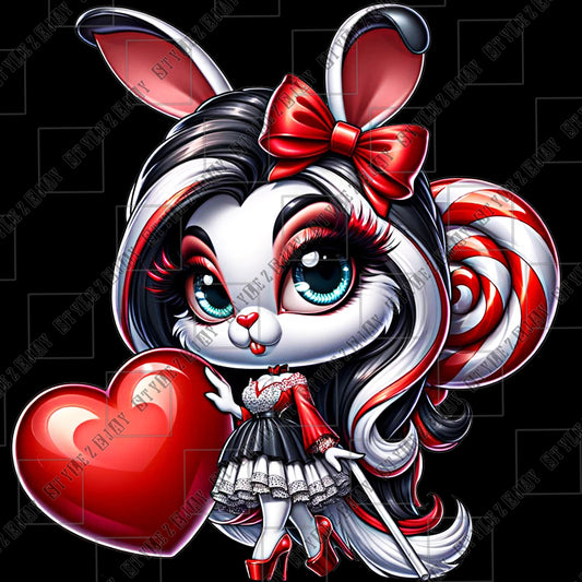 Peppermint Bunny PNG