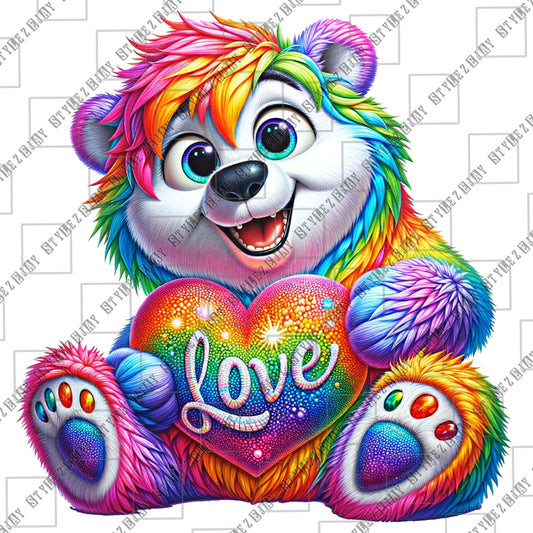 Rainbow Heart PNG