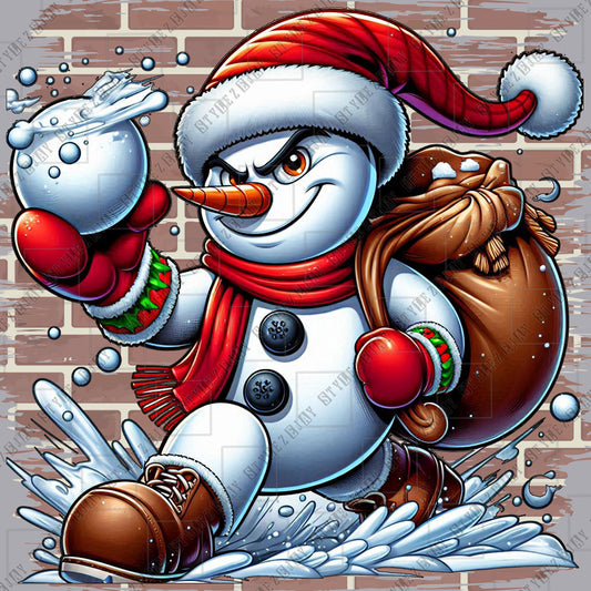 Snowball Showdown PNG