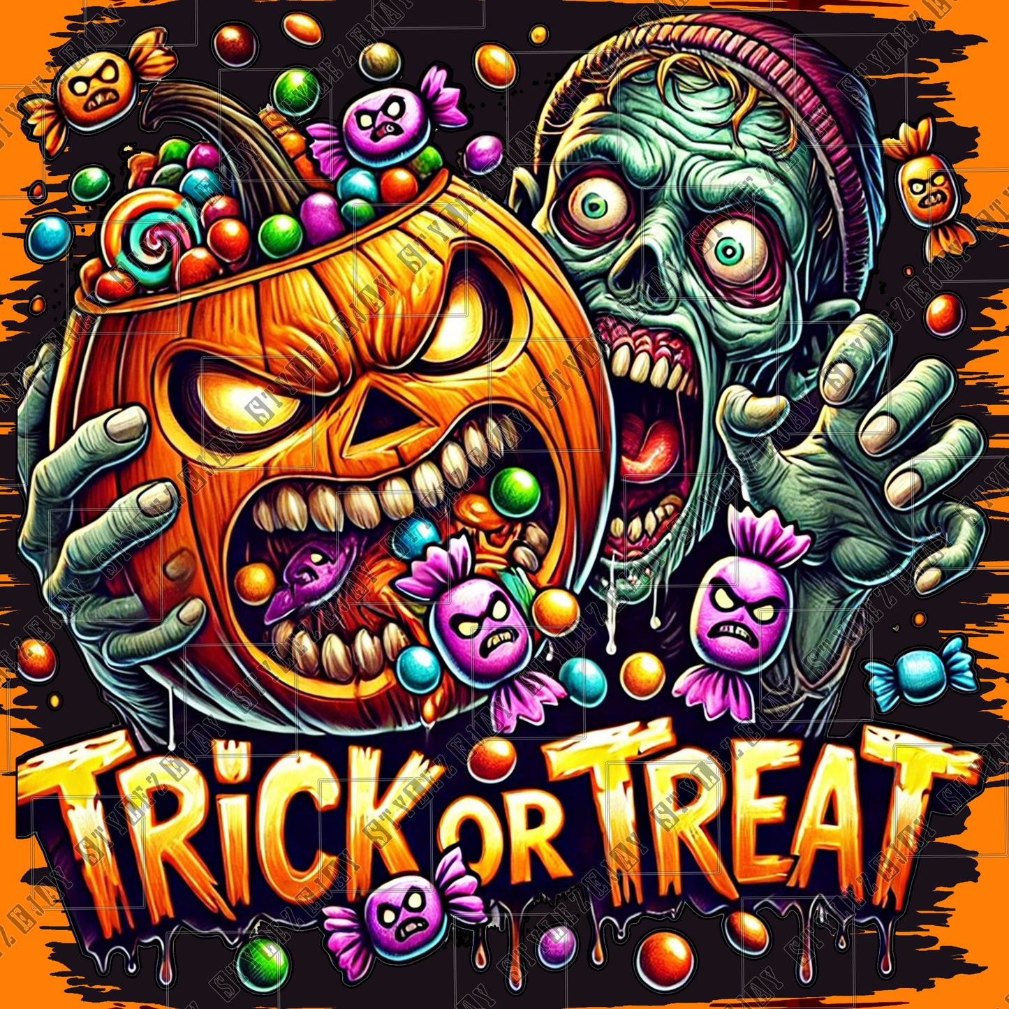 Tricks or Treat PNG